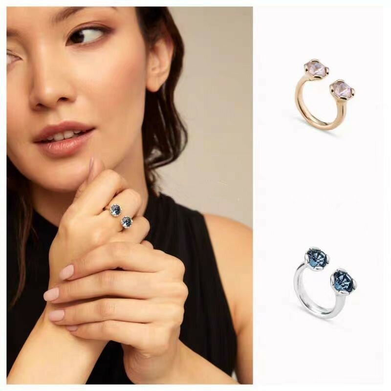 UNOde50 kualitas tinggi terlaris 2023, cincin permata indah, hadiah perhiasan romantis untuk wanita di Eropa dan Americ