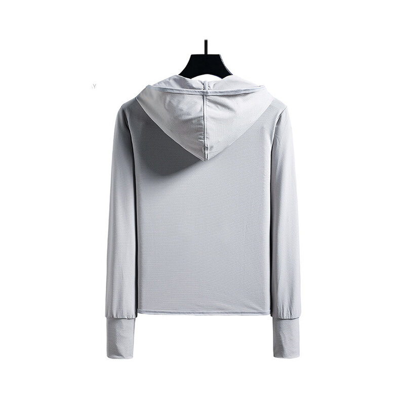 High-quality Fashion Men's Sun Shade Hooded Breathable Sun Protection Clothing Skin Clothing