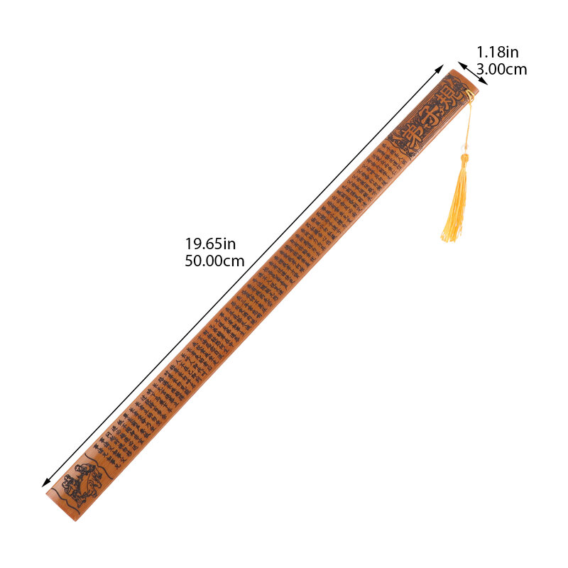 1PC righello per bambini in legno che misura righello di bambù righello per studenti preciso accessorio per la scuola strumento di misurazione della casa per l'insegnamento della scuola dei bambini