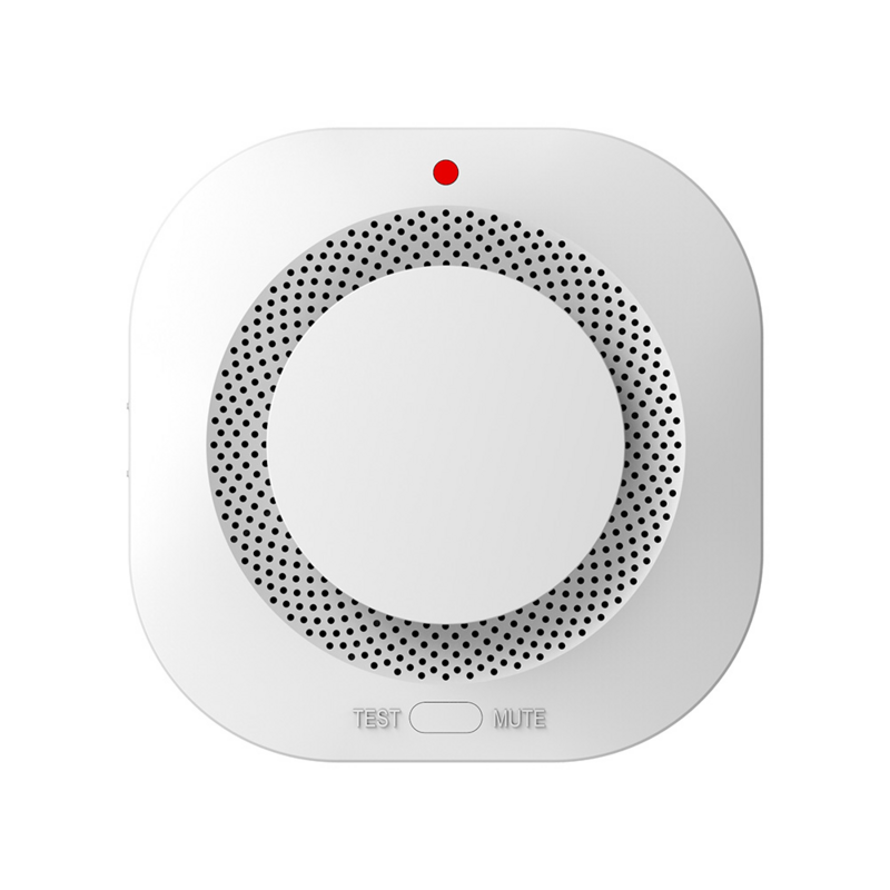 433MHz Detektor Asap Nirkabel Sensor Alarm Kebakaran Perlindungan Sistem Keamanan Rumah Alat Pemadam Kebakaran Bekerja dengan Alarm Host