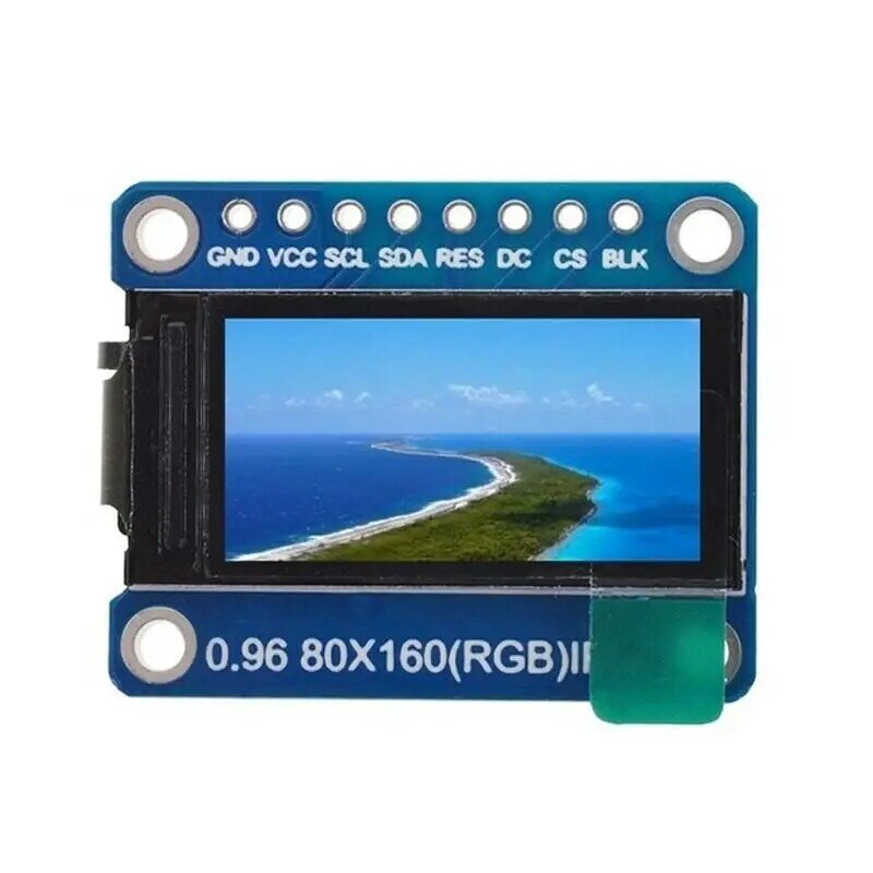 Display TFT DA 0.96 1.3 1.44 1.8 pollici IPS 7P SPI HD 65K Colori LCD Modulo ST7735 / ST7789 Drive IC 80*160 240*240 (Non OLED)
