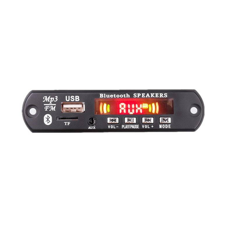 Car MP3 Player Decoder Boar 3.5 Mm AUX Audio Bluetooth 5.0 Color Screen  Bluetooth Receive  FM Radio TF Car Kit Supplies