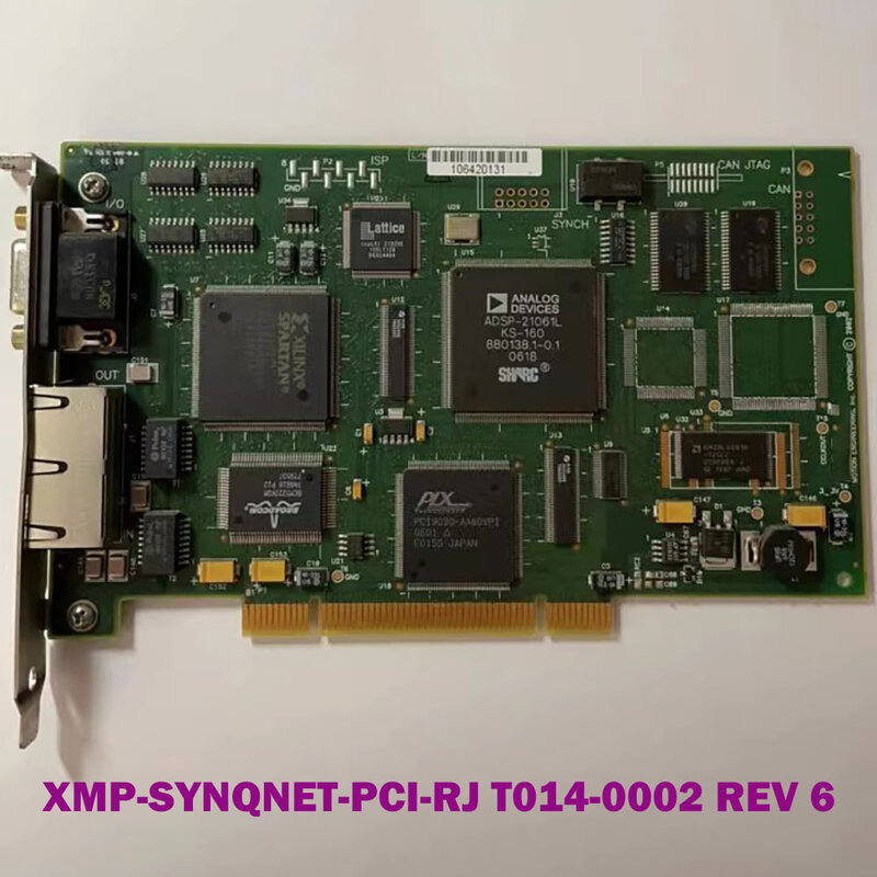 Dla ruchu XMP-SYNQNET-PCI-RJ T014-0002 REV 6