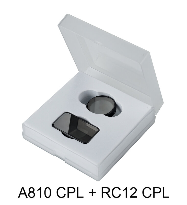 Filtro CPL solo para 70mai A810, filtro CPL para cámara trasera 70mai RC12, pegatina VHB y pegatinas estáticas