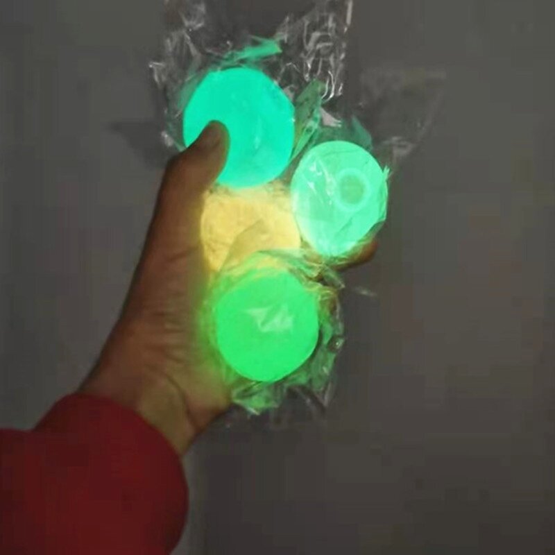 Потолочные липкие шарики Светящиеся мягкие шарики для снятия стресса Липкие настенные шарики Потолочные светящиеся шарики