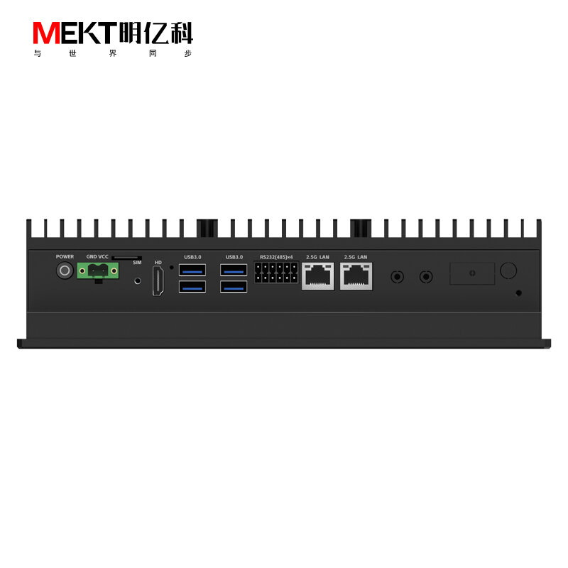 MEKT 10.1/10.4 pollici Smart Terminal Touch Screen capacitivo esterno incorporato industriale All-in-One Computer a parete-40 ℃ ~ 80