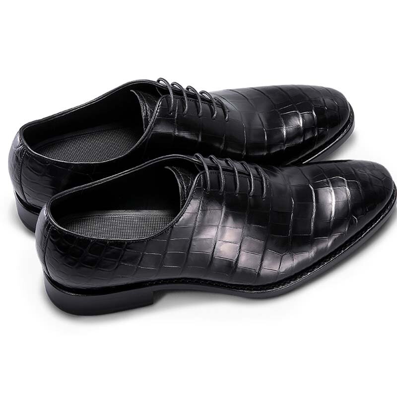 Новое поступление, Крокодиловая обувь KEXIMA cestbeau, мужская обувь из крокодиловой кожи, мужские официальные туфли ручной работы