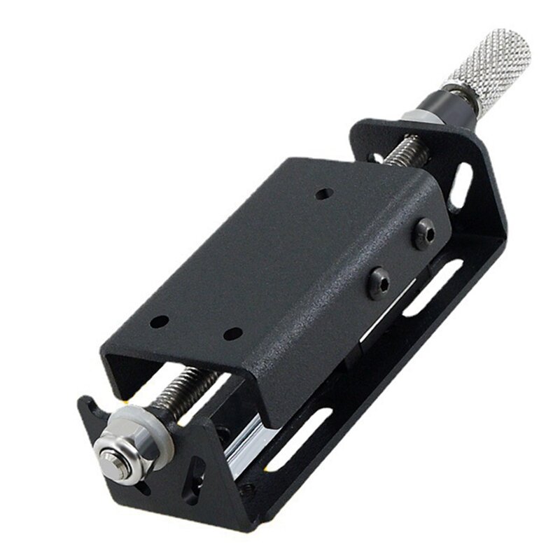 Módulo de tornillo ajustable de elevación de eje Z para máquina de grabado, enfoque de cabeza, soporte de montaje fijo de Metal