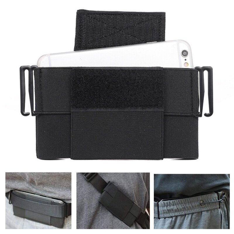 Portefeuille de carte invisible antivol pour hommes et femmes, sac de taille, sac de téléphone portable, sacs de ceinture ultra fins, chasse en plein air, mode
