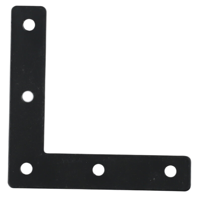 Corner Brace Brackets L Right Angle Bracket 90° Shelf Connector 5 Holes  Fixed Connecting Piece Flat Fixing Mending Repair Plate