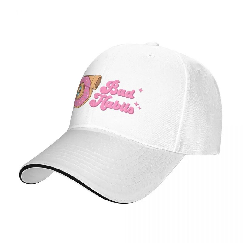 قبعة بيسبول بعادات سيئة للرجال والنساء ، قبعة كرة الشاطئ ، ملابس الجولف ، الموضة البرية