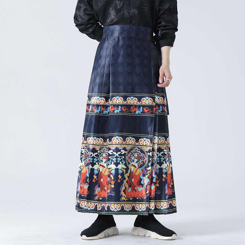 Pantalones de chándal informales para hombre y mujer, ropa de calle, estilo Harajuku, falda ancha, talla grande 5XL