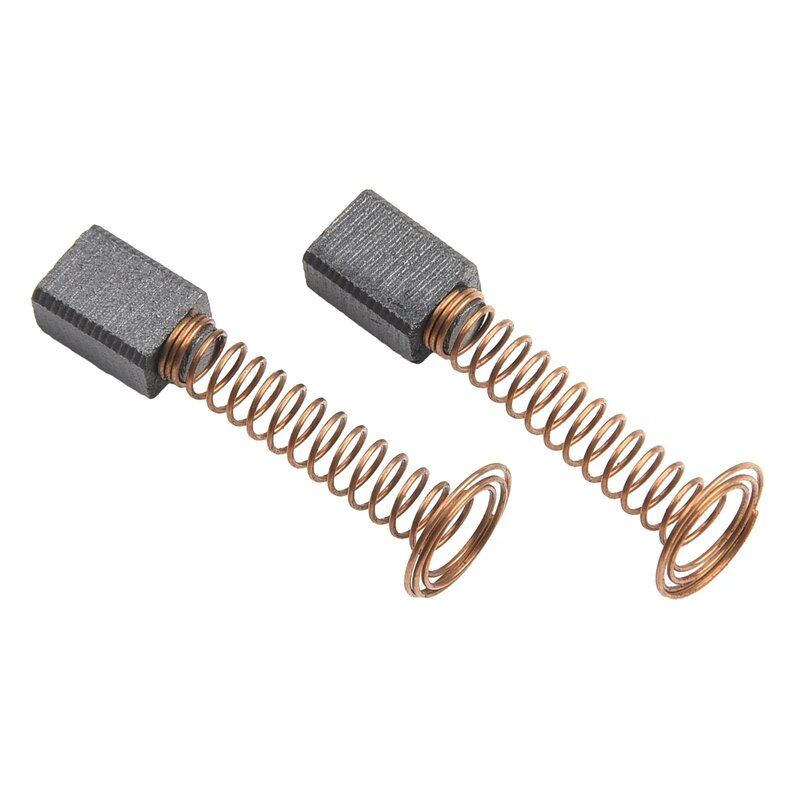 2pcs Carbon Brushes 4.8×6.8×8.6mm Carbon Brushes Repairing Part For D4000 Angle Grinder Rotary Tool Carbon Brushes Power Tools