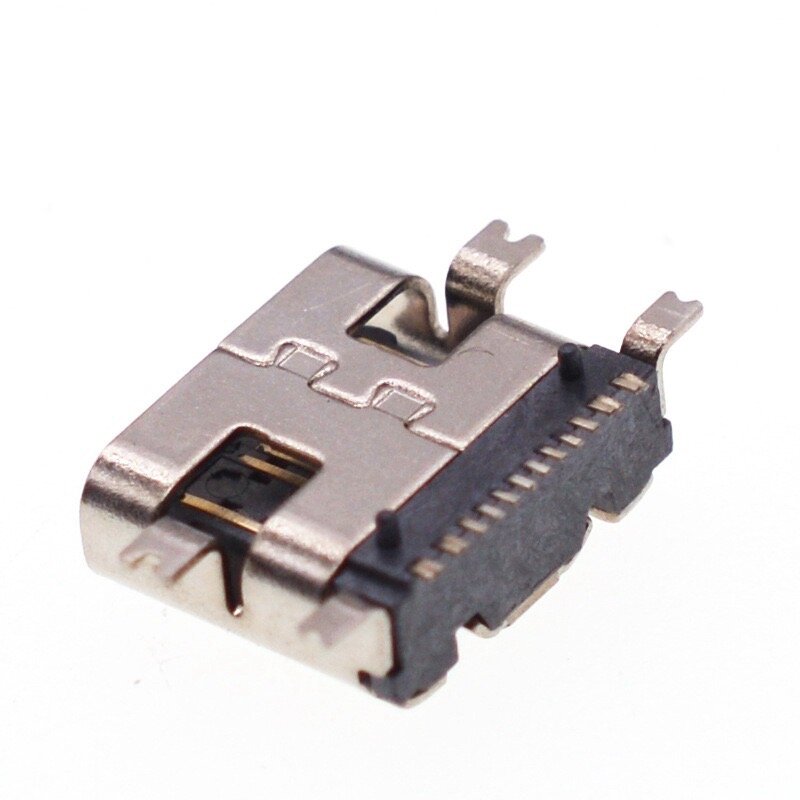 Micro USB 3.1 Conector Fêmea Soquete, Tipo C, 16Pin, SMD para PCB Design, DIY, alta corrente Porta de carregamento, transferir dados