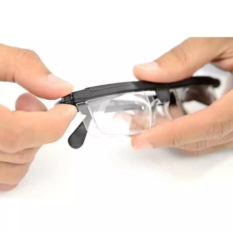 New Adjustable Strength Lens Eyewear Variable Focus Distance Vision Zoom Glasses Protective  Eyewear Read