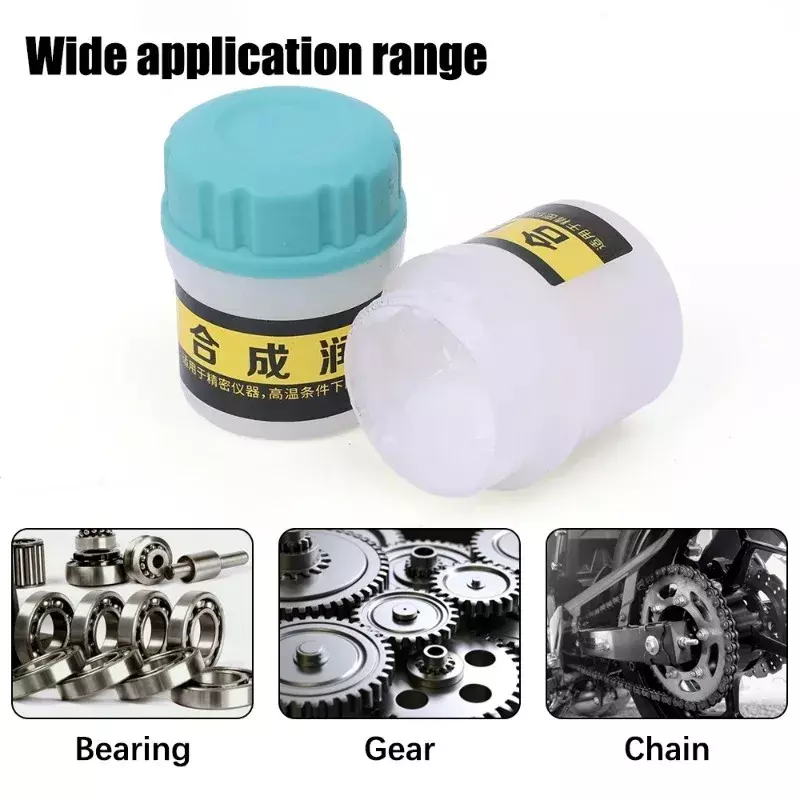 10g Car Lubricating Grease Car Valves Chains Maintenance Care Tool Automotive Gear Bearings Mechanical Synthetic Lubricating Oil