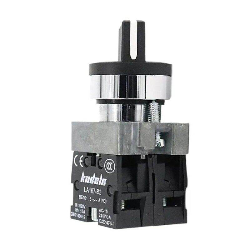 New Waterproof And Dust-proof Knob Selection Switch La167-b2-bdf33 Bdf35 Three-speed Manual Automatic Stop