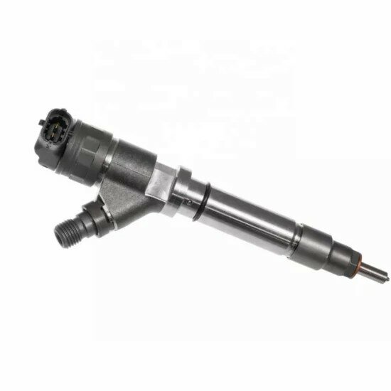 Suku cadang ekskavator rel umum injektor bahan bakar Diesel 0445110517 Inyector untuk 4Cyl 4DA1