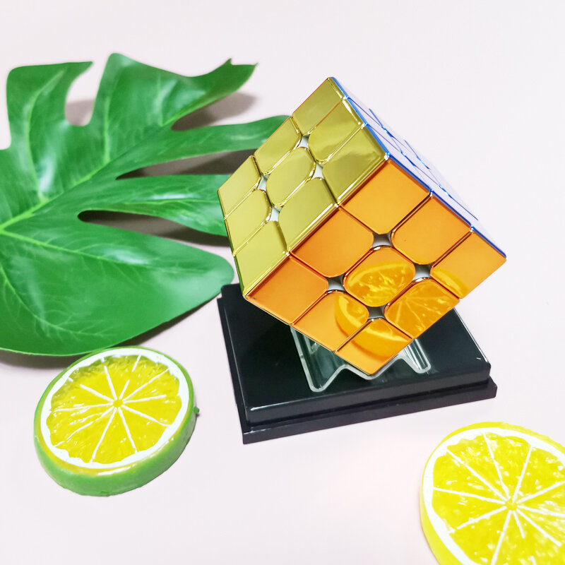 Cyclone Boys Magnetic Magic Cube Plating 3x3x3 4x4 2x2 Professional Speed Puzzle Toys 3x3 Speedcube 3×3 4×4 2×2 Cubo Magico