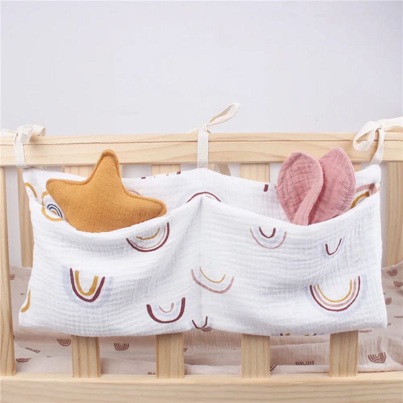 휴대용 아기 침대 보관 가방, 기저귀 정리함, 다기능 신생아 침대 머리판, 기저귀 가방, 아기 용품 침구