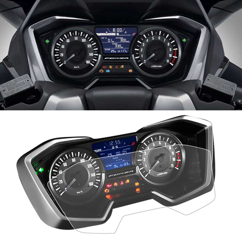 Protecteur de carte Prada pour moto, écran de cluster anti-rayures, Honda FORZA 300, 350, FORZA300, FORZA350 2018-2019