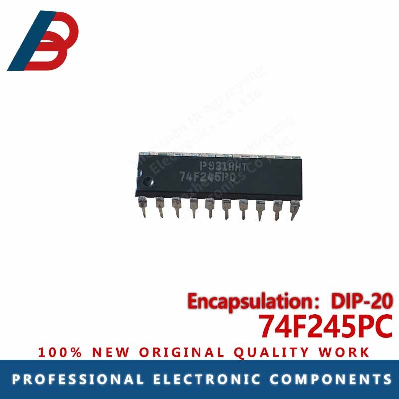 5 buah chip transceiver driver logika DIP-20 paket 74F245PC