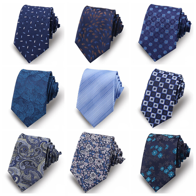 Mens Tie Luxury Silk Necktie For Men Business Wedding Party New Design Neck Tie Paisley Necktie Floral Wedding Style Mens Gravat