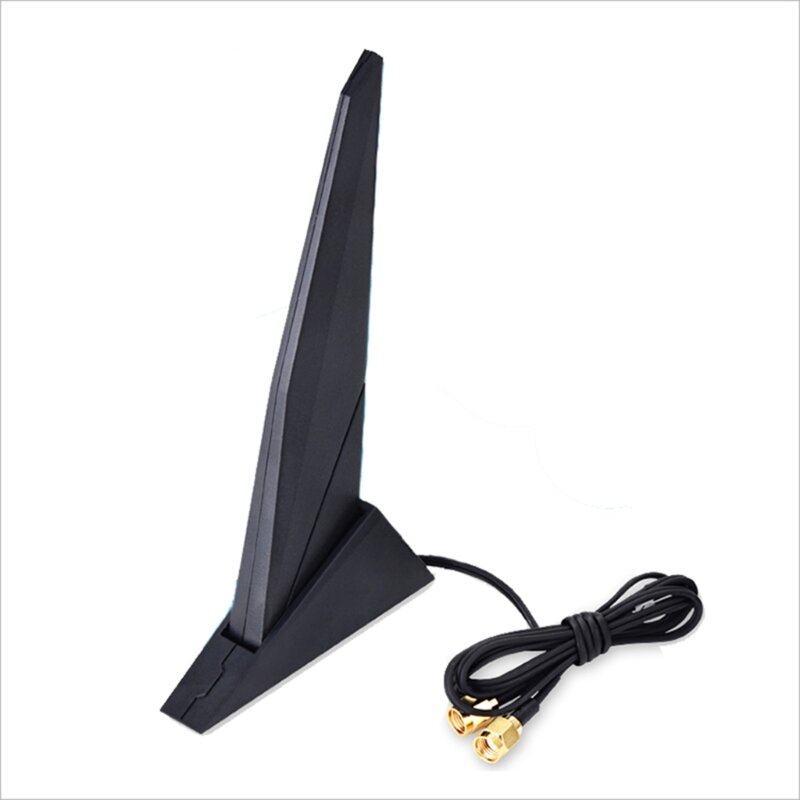 2T2R Original Wifi6e Magnetic Antenna Tri-Band + Extension Cable for Z390 Z490 Dropship