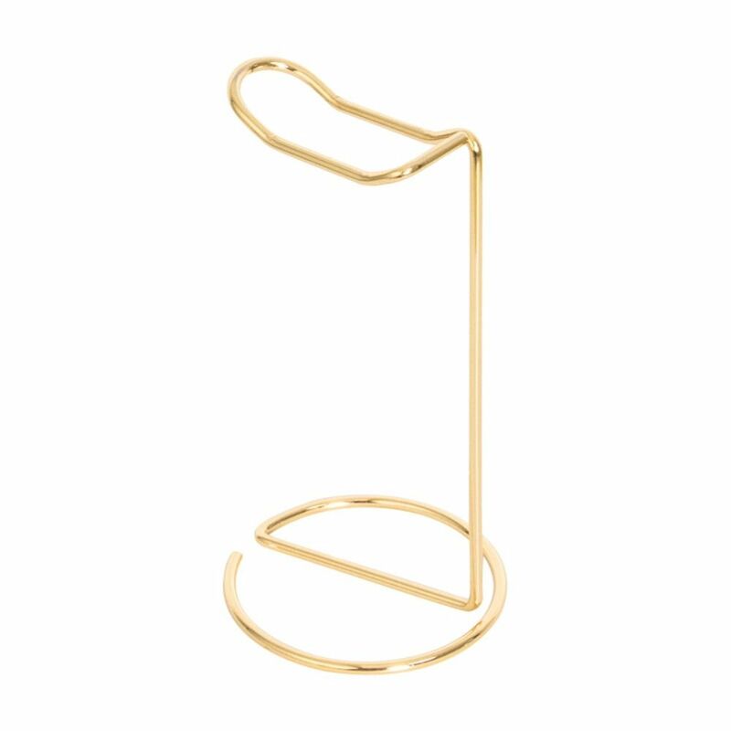 Minimalizm wieszak na stojak wystawowy na słuchawki metalowy uchwyt na biurko stojak na słuchawki różany złoty Organizer na biurko na stół