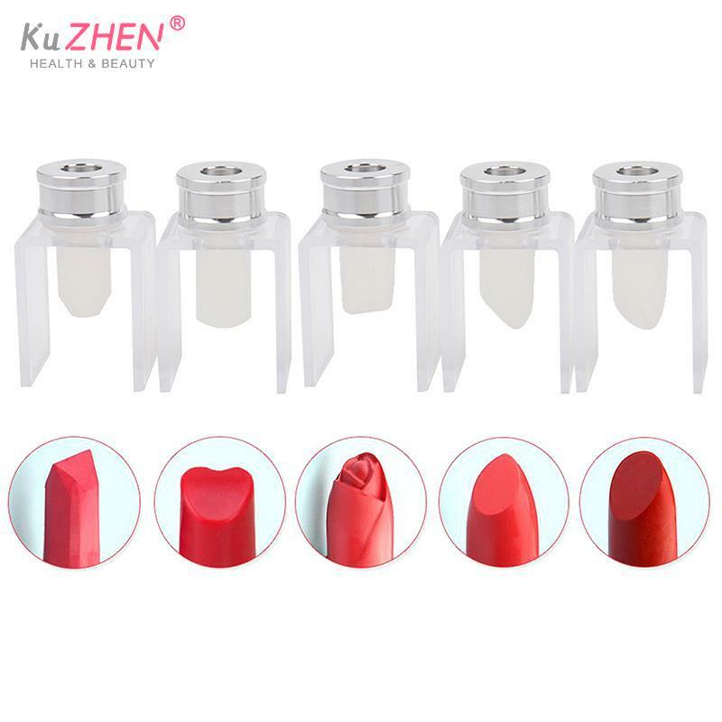 1/3 Stks/set Siliconen Lipstick Mold Aluminium Ring Mould Holder Diy Ambachten Gereedschap Gemakkelijk Hoge Kwaliteit Schoonheid Lippenstift Kits