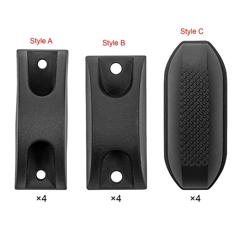 4Pcs Suitcase Foot Strong Replacement Parts Handbag Feet Studs Universal Luggage Feet Pads for All Suitcases Baggage Trolley Bag