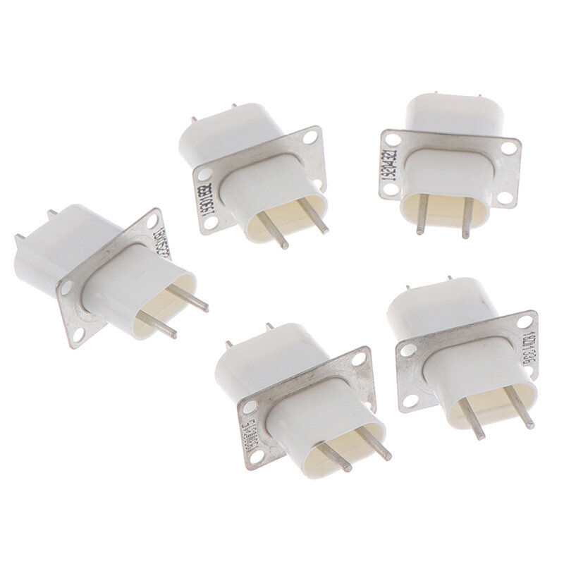 5Pcs Electronic Microwave Oven Magnetron 4 Filament Pin Sockets Converter Home