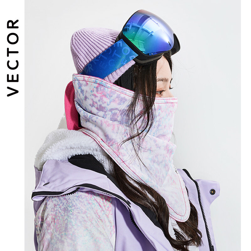 VECTOR-mascarilla de ciclismo Unisex, máscara cálida para esquí, Snowboard, deporte al aire libre, cara completa, bufanda Triangular de dibujos animados, esquí a prueba de viento, Invierno 2020
