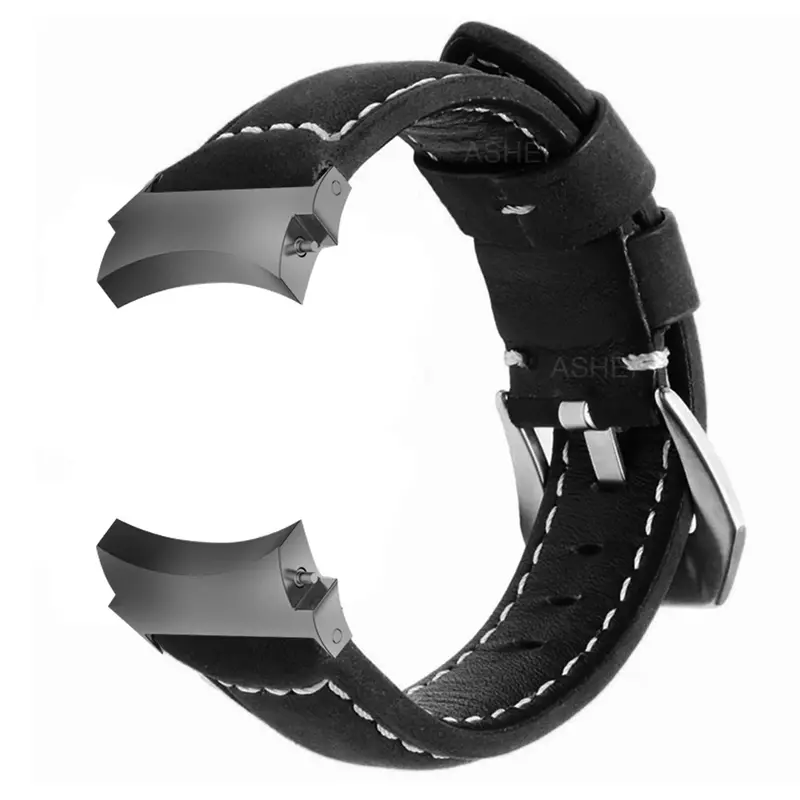 Cinturino senza spazi vuoti per Samsung Galaxy Watch 4 5 6/5 pro 45mm 44mm 40mm cinturino in pelle cinturino cinturino 4 6 Classic 43m 46mm 47mm