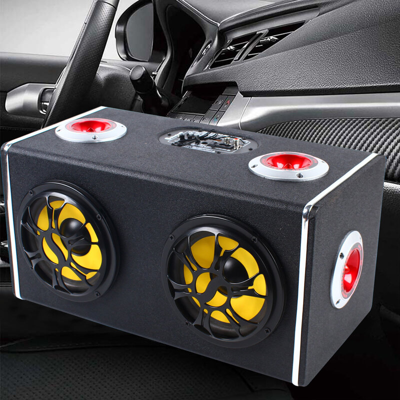 Powered Subwoofer & Loud Portable Bluetooth Speaker Powerful Sound And Monstrous Bass Waterproof Multi-Speaker Pairing
