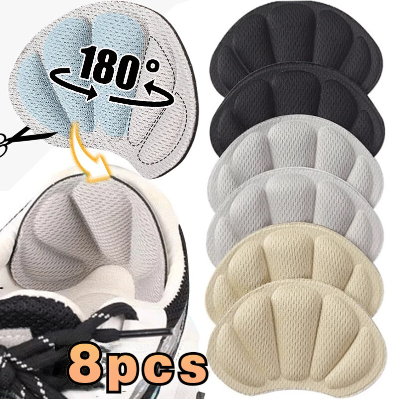Einlegesohlen Fersen polster leicht für Sportschuhe verstellbare niedliche Größe Rücken aufkleber Anti wear Füße Soft Pad Relief Anti-Wear-Kissen