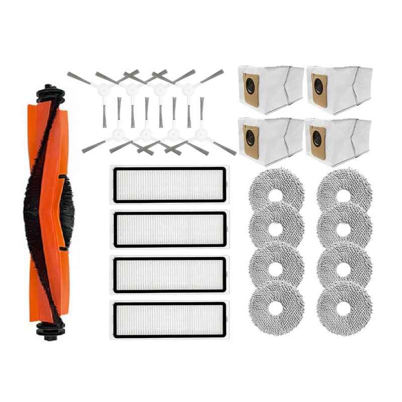 Brosse latérale principale pour aspirateur robot, filtre Hepa, vadrouille, sac à poussière, accessoires, Xiaomi ata jia Omni 2 Cimport CN