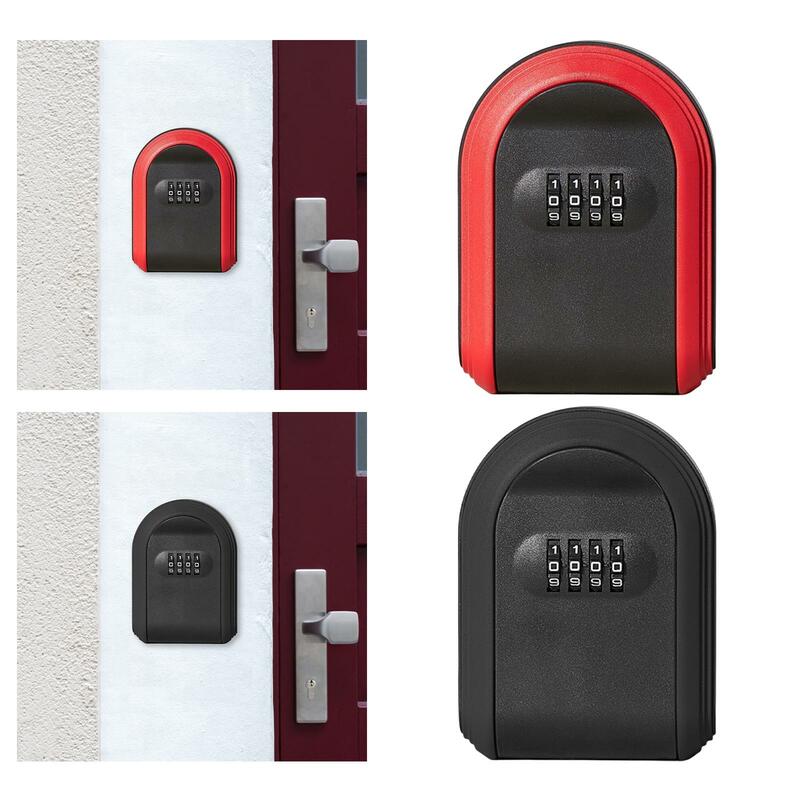 Box Wand montage mit rücksetzbarer Code-Kombination 4-stelliger Schlüssels chrank Organizer Schlüssel Aufbewahrung sbox für Makler Ferienhäuser