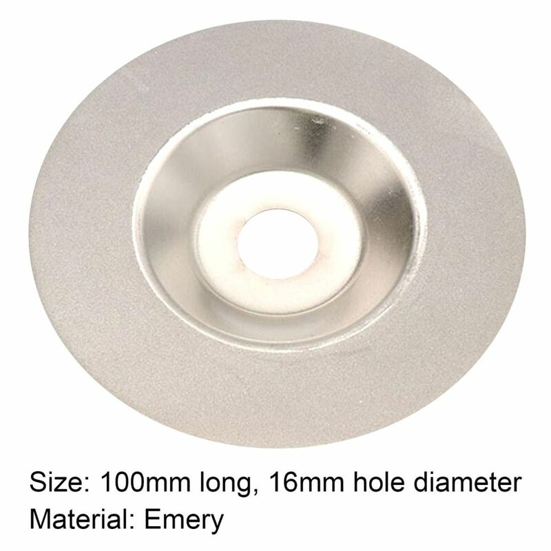 Disco de afilado de esmeril, amoladora angular de disco abrasivo, accesorios de amoladora angular, afilador de ruedas, 100mm, 400 granos-1000 granos