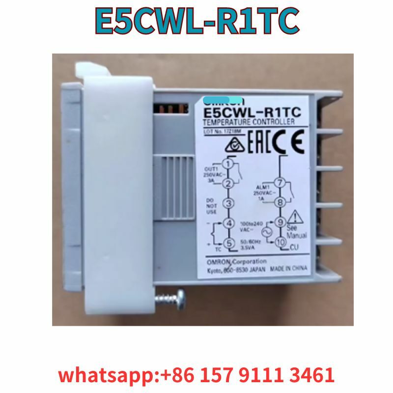 Controlador de temperatura de E5CWL-R1TC de segunda mano, probado, intacto
