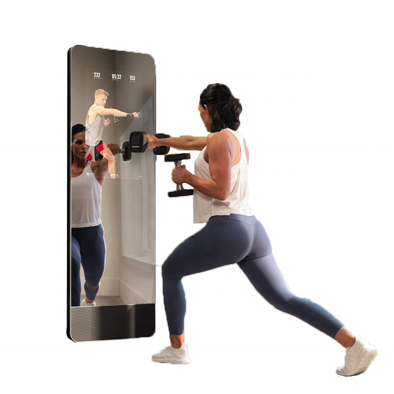Metafit-Espejo inteligente para gimnasio, pantalla táctil para Fitness