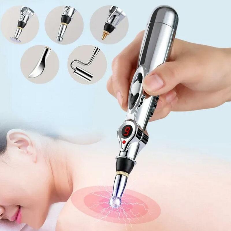 Electronic Massage Chui Acupuncture Moxibustion Pen Relaxation Puncture Meridian Physiotherapy Products Acupuncture Energy K9V6