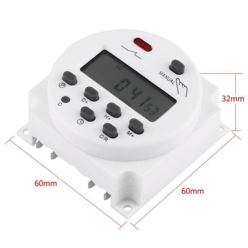 Timer 220V Digital LCD Power Timer Programmable Time Switch Relay