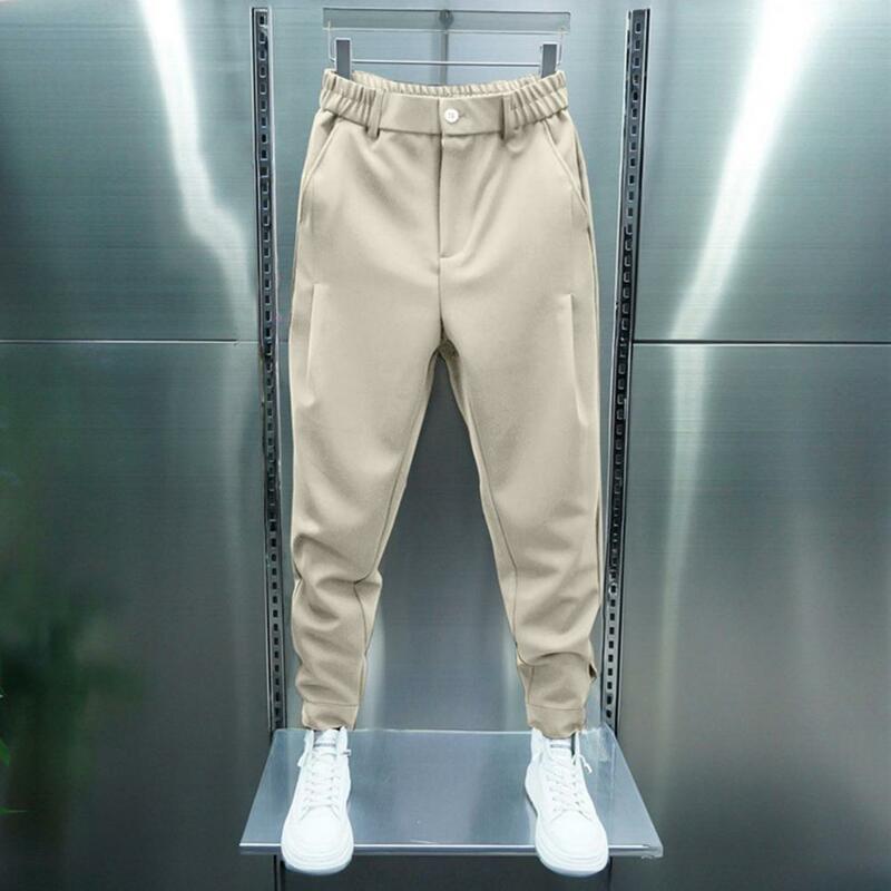 Pantalones holgados con cintura elástica para hombre, ropa de Golf de marca de lujo, estilo deportivo de tenis informal, Otoño e Invierno