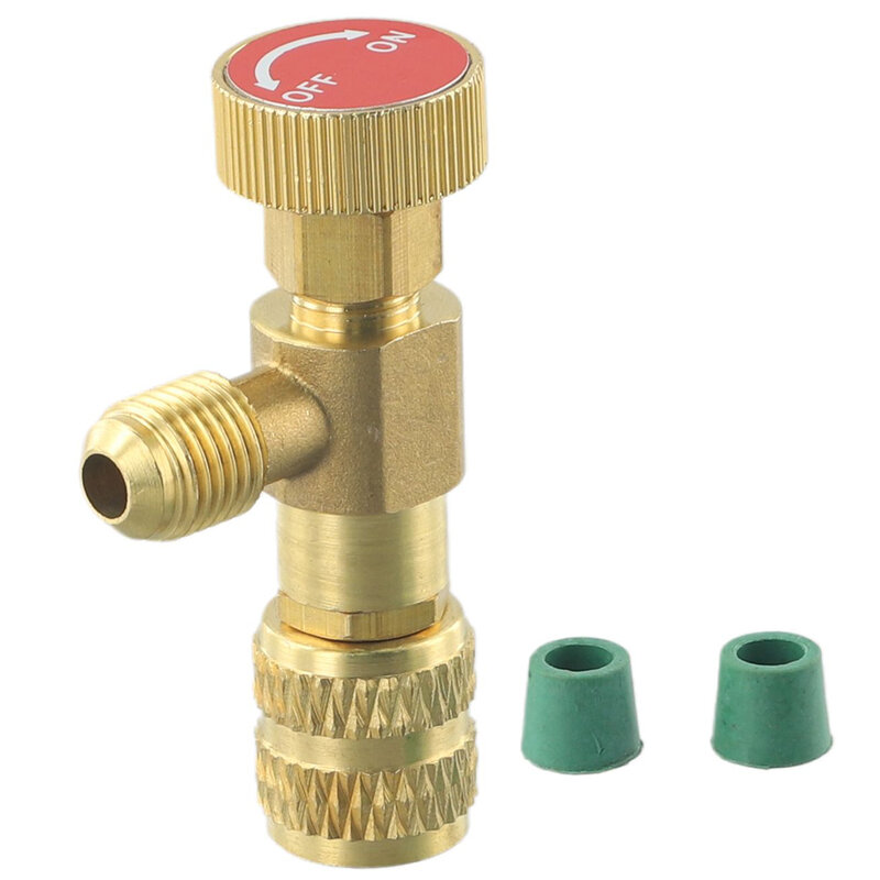 Control Valves Shut-off Valve Air Conditioning Assembly Copper Fitting Liquid R410A R22 Refrigeration Charging