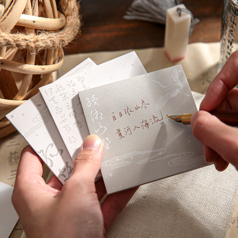 الجمارك القديمة نانكي جونج وسادة مذكرة حلم لسكرابوكينغ ، مواد الديكور ديي ، يوميات الكولاج ، 90 ورقة