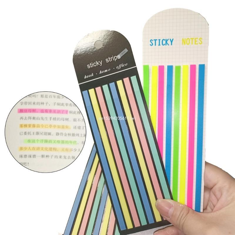 Translucent Sticky Notes Long Page-Markers Sticky Index Tabs for Bookmarks Books Dropship