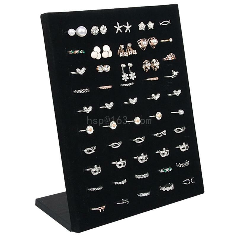 Elegancki na biżuterię Praktyczna taca na pierścionki dla sprzedawców detalicznych i entuzjastów