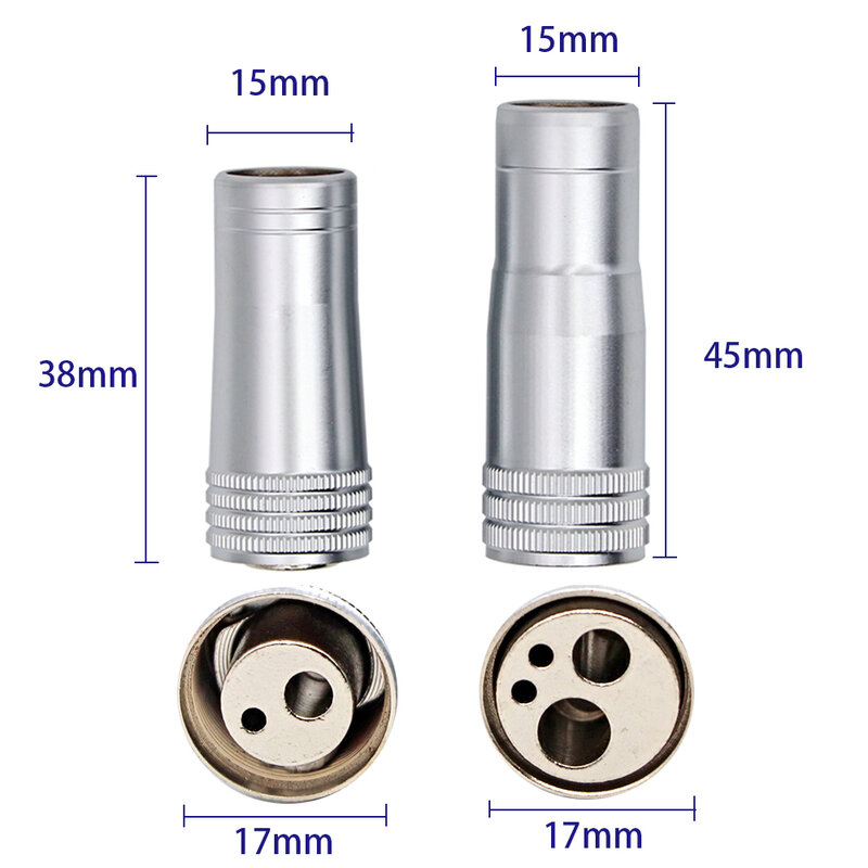 Jnsur 2/4 Gaten Tandheelkundige Handpiece Connector Tandheelkundige Turbine Adapter Gat Wisselaar Voor Tandstoel Accessoires Onderdelen Tandarts Levering