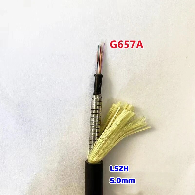Cable de parche blindado MPO MTP de 8 núcleos, LSZH 40-120m, 80m, 50m, 100m, monomodo 8C, tipo B, SM, puente de fibra óptica para exteriores